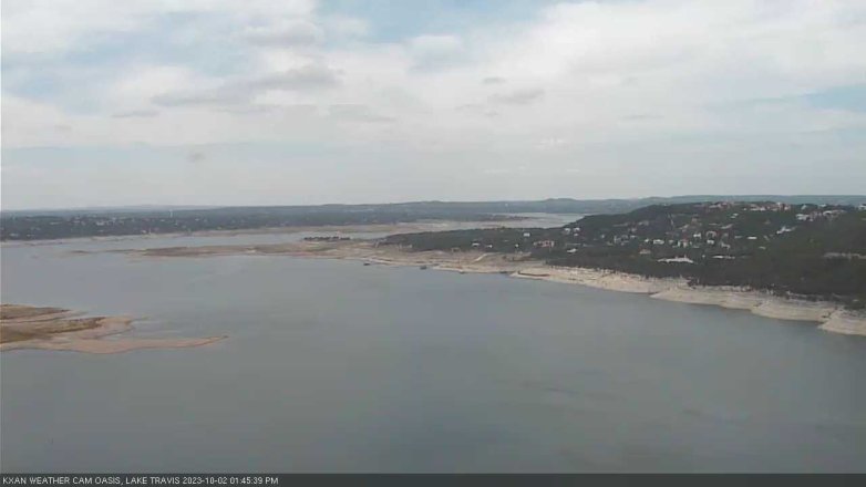 Lake Travis webcam, October 2, 2023 1:45 PM CT