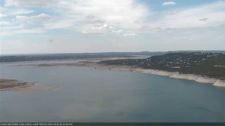 Lake Travis webcam, October 2, 2023 2:25 PM CT