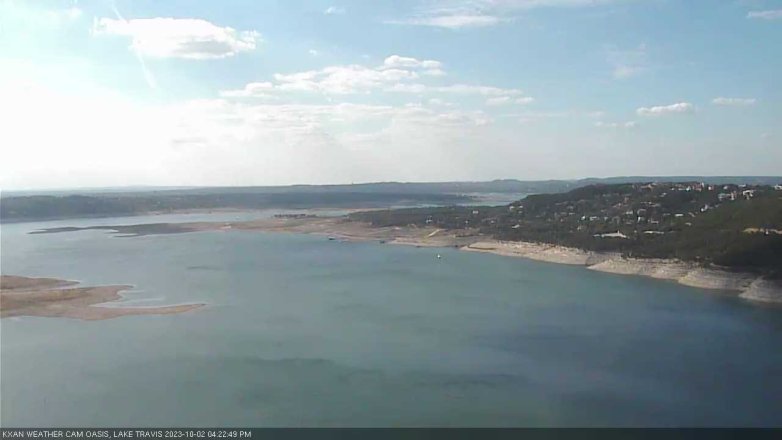 Lake Travis webcam, October 2, 2023 4:25 PM CT