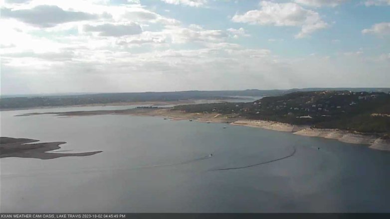 Lake Travis webcam, October 2, 2023 4:45 PM CT