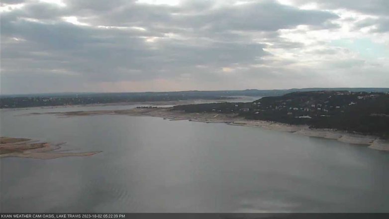 Lake Travis webcam, October 2, 2023 5:25 PM CT