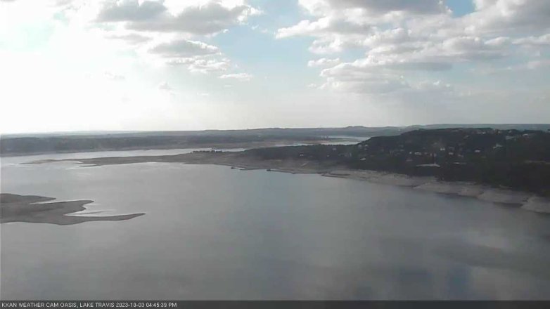 Lake Travis webcam, October 3, 2023 4:45 PM CT