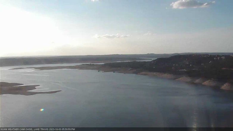 Lake Travis webcam, October 3, 2023 6:00 PM CT