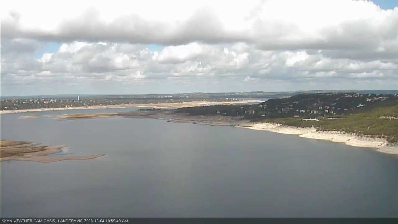 Lake Travis webcam, October 4, 2023 11:00 AM CT