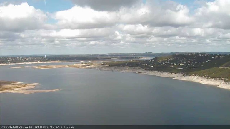 Lake Travis webcam, October 4, 2023 11:25 AM CT