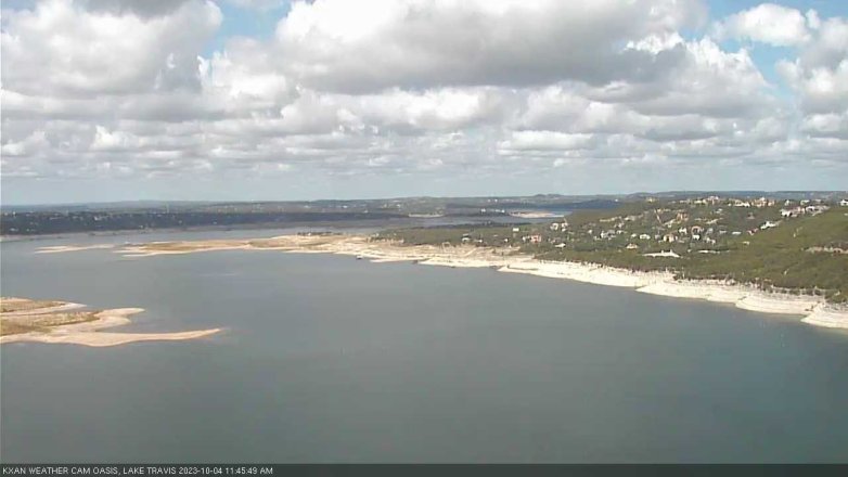 Lake Travis webcam, October 4, 2023 11:45 AM CT