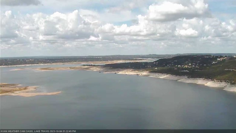 Lake Travis webcam, October 4, 2023 1:25 PM CT