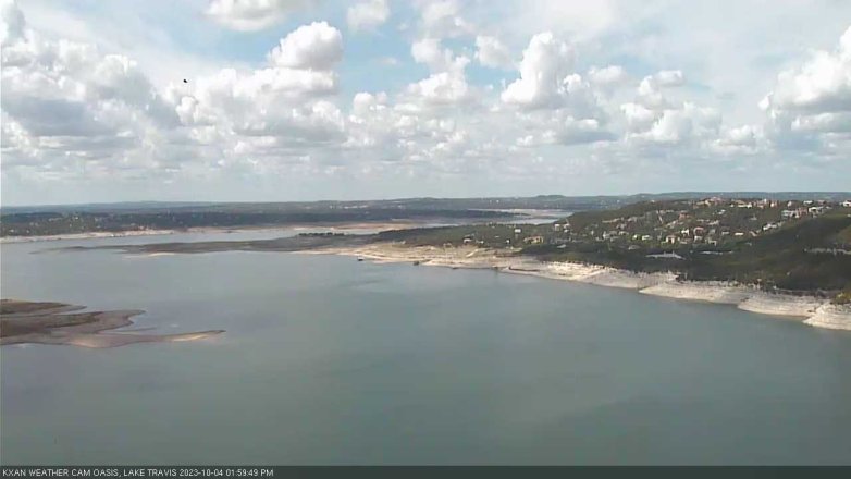 Lake Travis webcam, October 4, 2023 2:00 PM CT