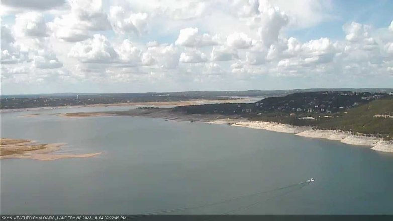 Lake Travis webcam, October 4, 2023 2:25 PM CT