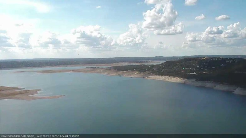 Lake Travis webcam, October 4, 2023 4:25 PM CT