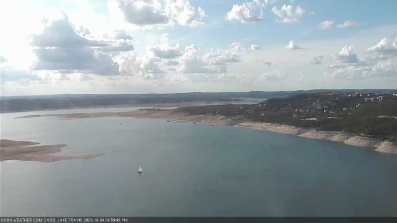 Lake Travis webcam, October 4, 2023 5:00 PM CT