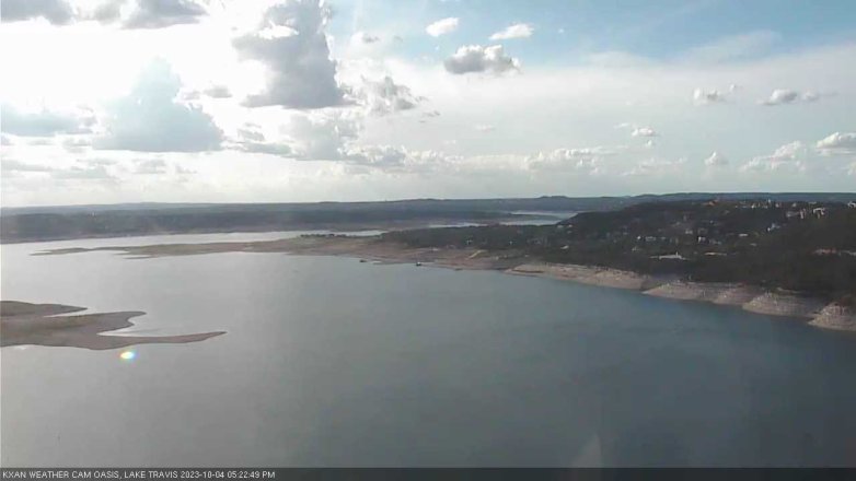 Lake Travis webcam, October 4, 2023 5:25 PM CT