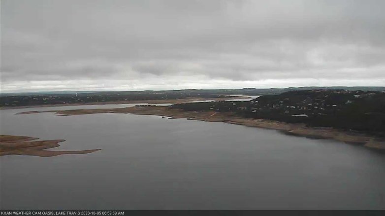 Lake Travis webcam, October 5, 2023 9:00 AM CT