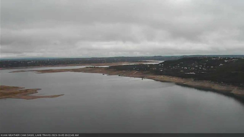 Lake Travis webcam, October 5, 2023 9:25 AM CT
