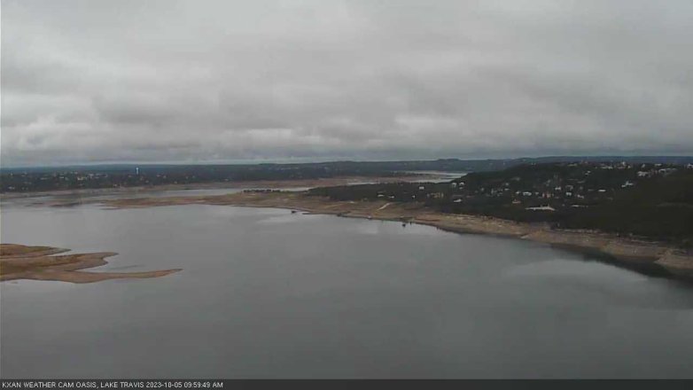 Lake Travis webcam, October 5, 2023 10:00 AM CT