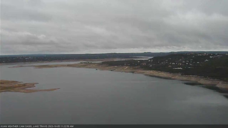 Lake Travis webcam, October 5, 2023 11:25 AM CT
