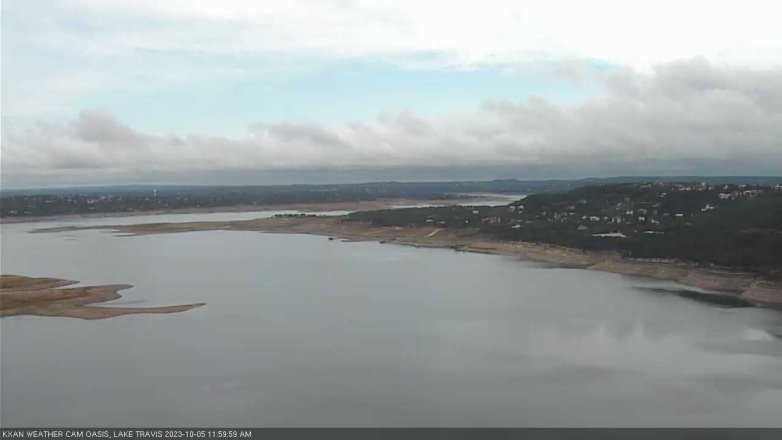Lake Travis webcam, October 5, 2023 12:00 PM CT