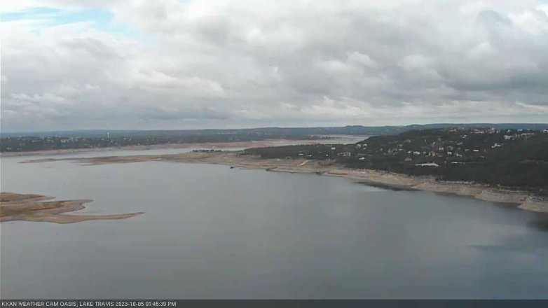 Lake Travis webcam, October 5, 2023 1:45 PM CT
