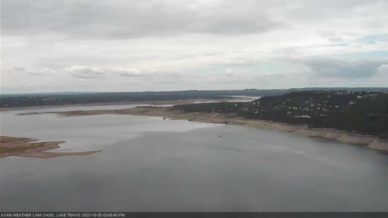 Lake Travis webcam, October 5, 2023 3:45 PM CT