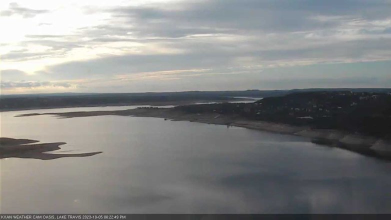 Lake Travis webcam, October 5, 2023 6:25 PM CT