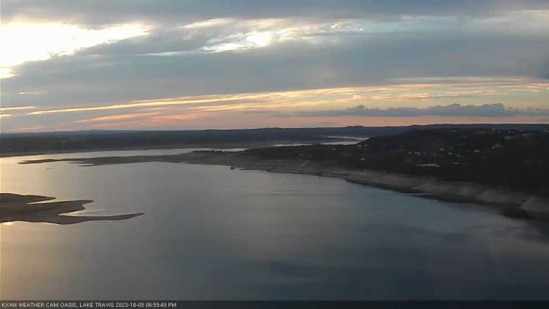 Lake Travis webcam, October 5, 2023 7:00 PM CT