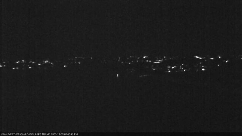 Lake Travis webcam, October 5, 2023 8:45 PM CT