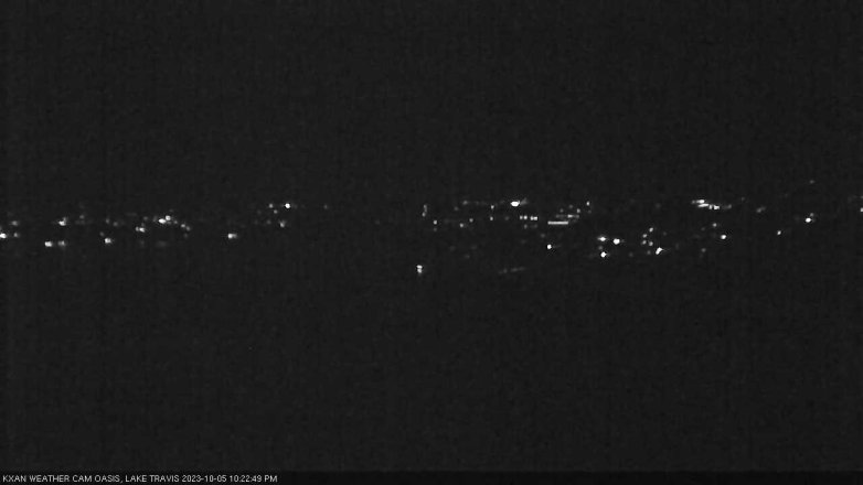 Lake Travis webcam, October 5, 2023 10:25 PM CT