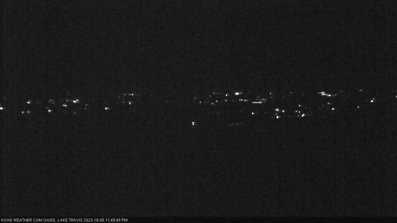 Lake Travis webcam, October 5, 2023 11:45 PM CT