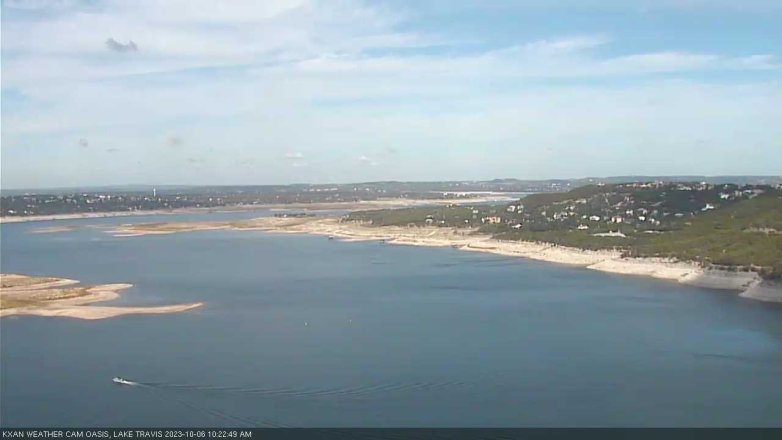 Lake Travis webcam, October 6, 2023 10:25 AM CT