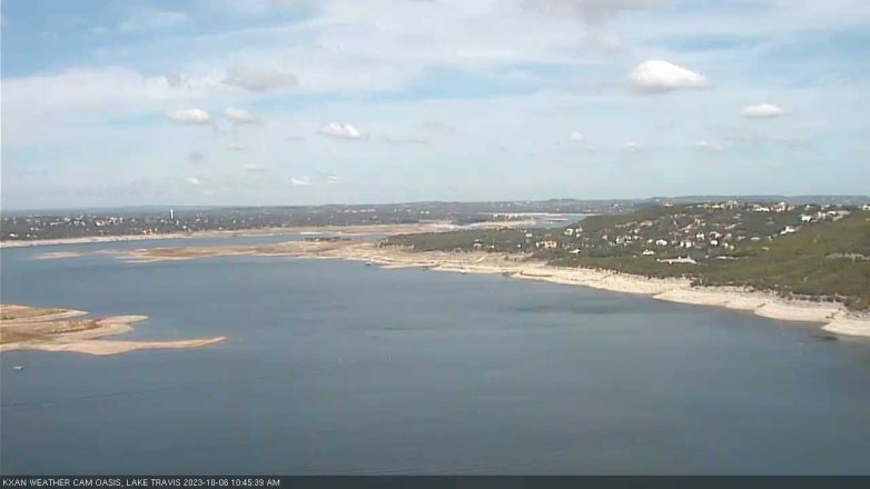 Lake Travis webcam, October 6, 2023 10:45 AM CT