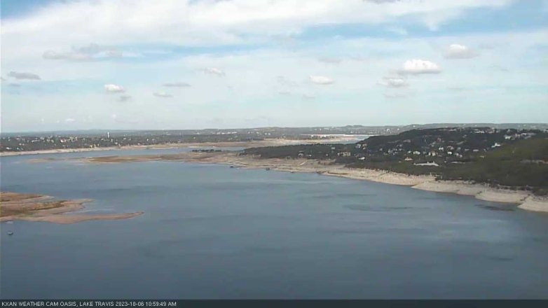 Lake Travis webcam, October 6, 2023 11:00 AM CT
