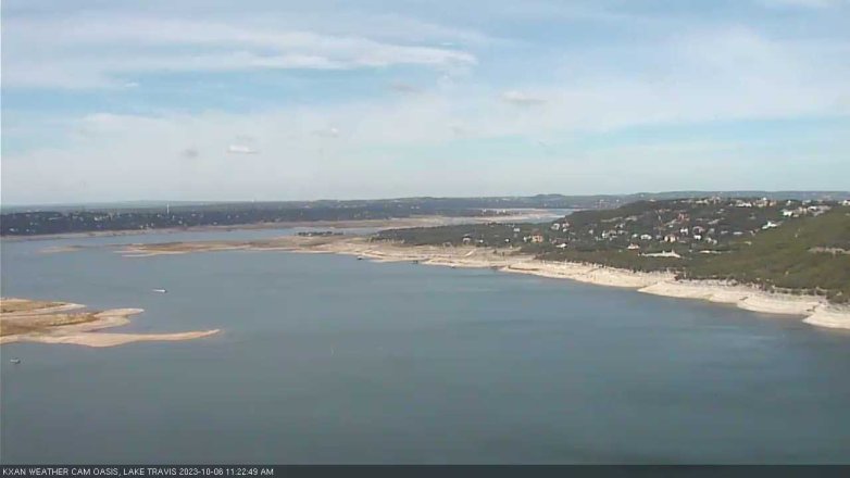 Lake Travis webcam, October 6, 2023 11:25 AM CT