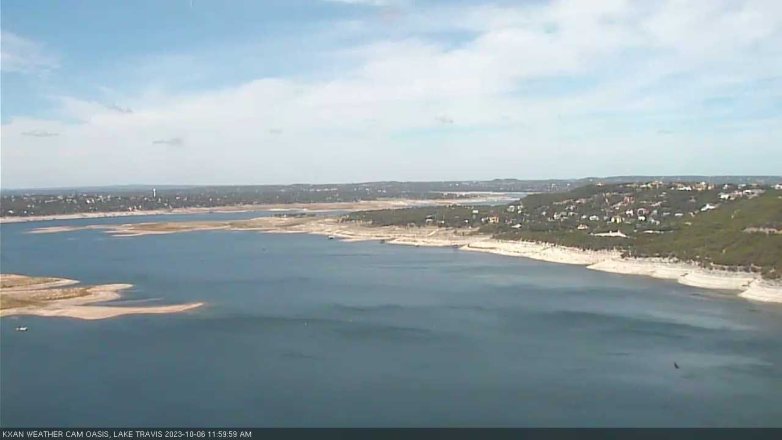 Lake Travis webcam, October 6, 2023 12:00 PM CT