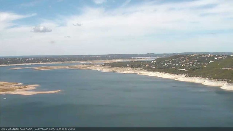 Lake Travis webcam, October 6, 2023 12:25 PM CT