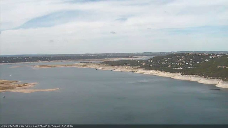 Lake Travis webcam, October 6, 2023 12:45 PM CT