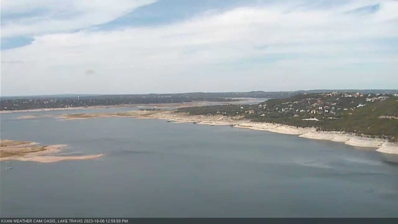 Lake Travis webcam, October 6, 2023 1:00 PM CT