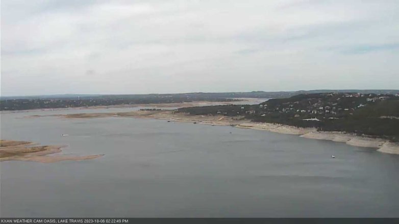 Lake Travis webcam, October 6, 2023 2:25 PM CT