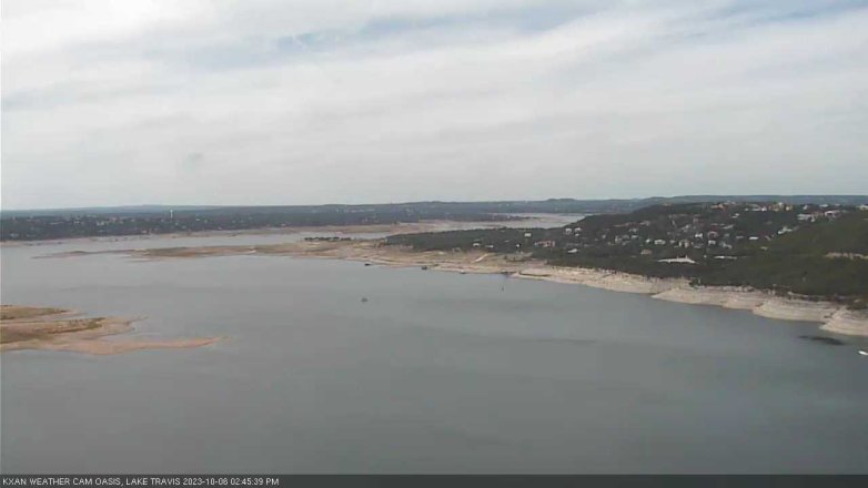Lake Travis webcam, October 6, 2023 2:45 PM CT