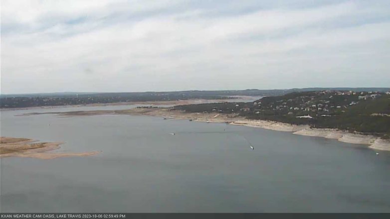 Lake Travis webcam, October 6, 2023 3:00 PM CT