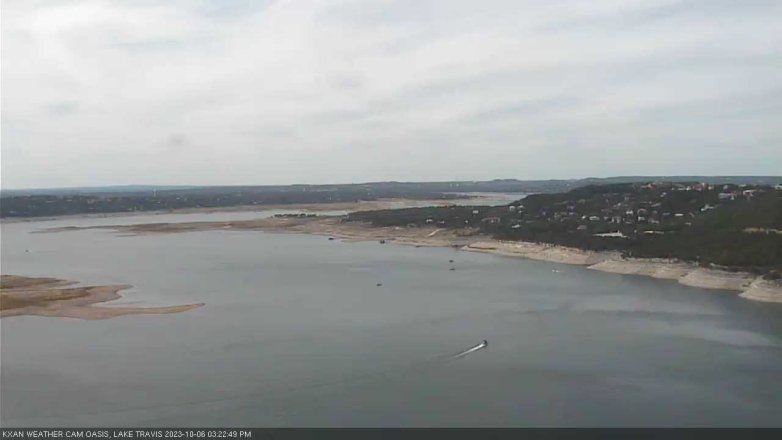 Lake Travis webcam, October 6, 2023 3:25 PM CT