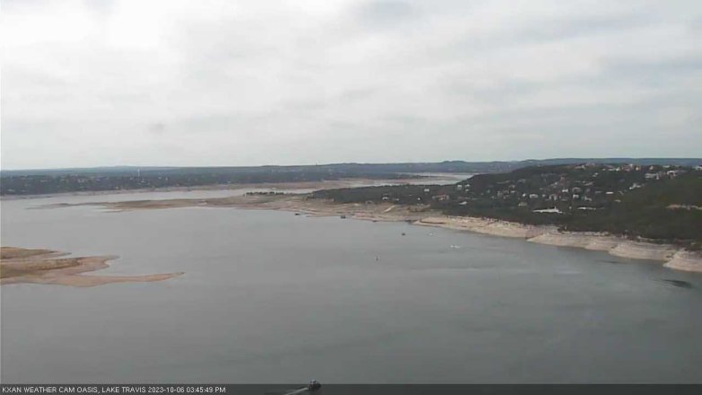 Lake Travis webcam, October 6, 2023 3:45 PM CT