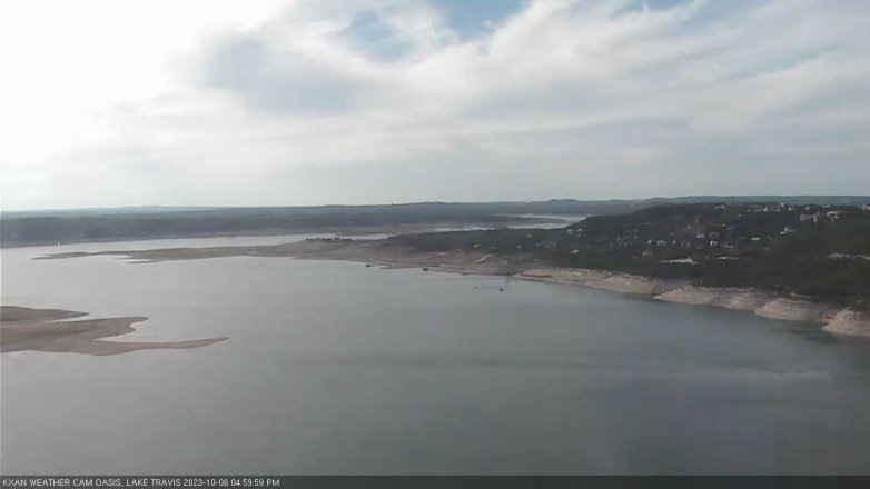 Lake Travis webcam, October 6, 2023 5:00 PM CT