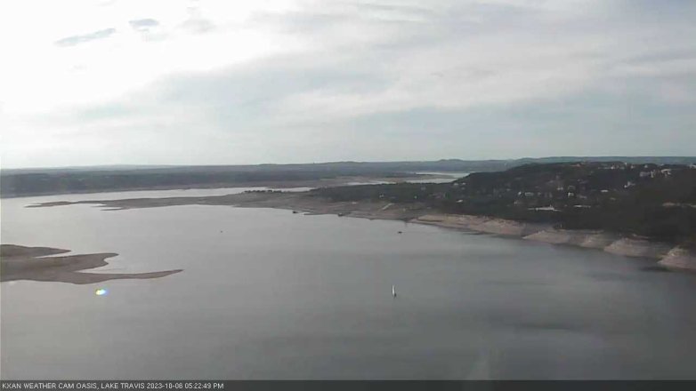 Lake Travis webcam, October 6, 2023 5:25 PM CT