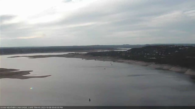 Lake Travis webcam, October 6, 2023 5:45 PM CT