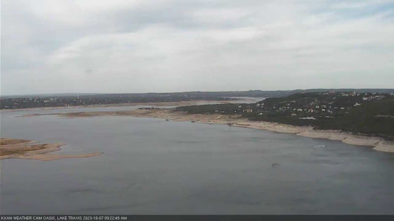 Lake Travis webcam, October 7, 2023 9:25 AM CT