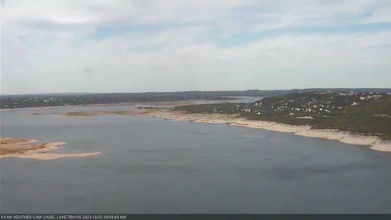 Lake Travis webcam, October 7, 2023 10:00 AM CT