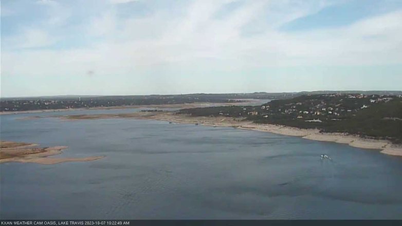 Lake Travis webcam, October 7, 2023 10:25 AM CT