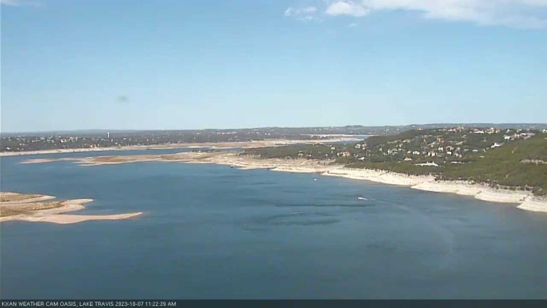 Lake Travis webcam, October 7, 2023 11:25 AM CT