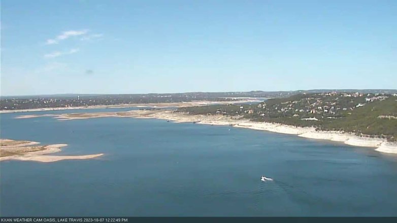 Lake Travis webcam, October 7, 2023 12:25 PM CT