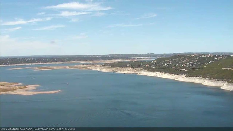 Lake Travis webcam, October 7, 2023 1:25 PM CT